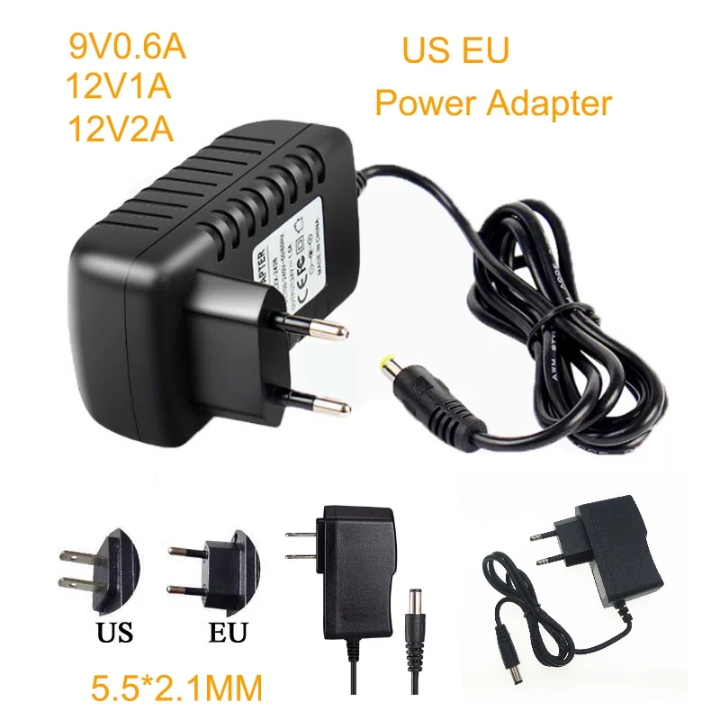 Cheapest 9V 0.6A 12V 1A 2A 2.5A AC Volt DC Power Adapter Supply EU US Plug Charger Monitor Regulation Charger Adaptor Supply
Cheapest 9V 0.6A 12V 1A 2A 2.5A AC Volt DC Power Adapter Supply EU US Plug Charger Monitor Regulation Charger Adaptor Supply