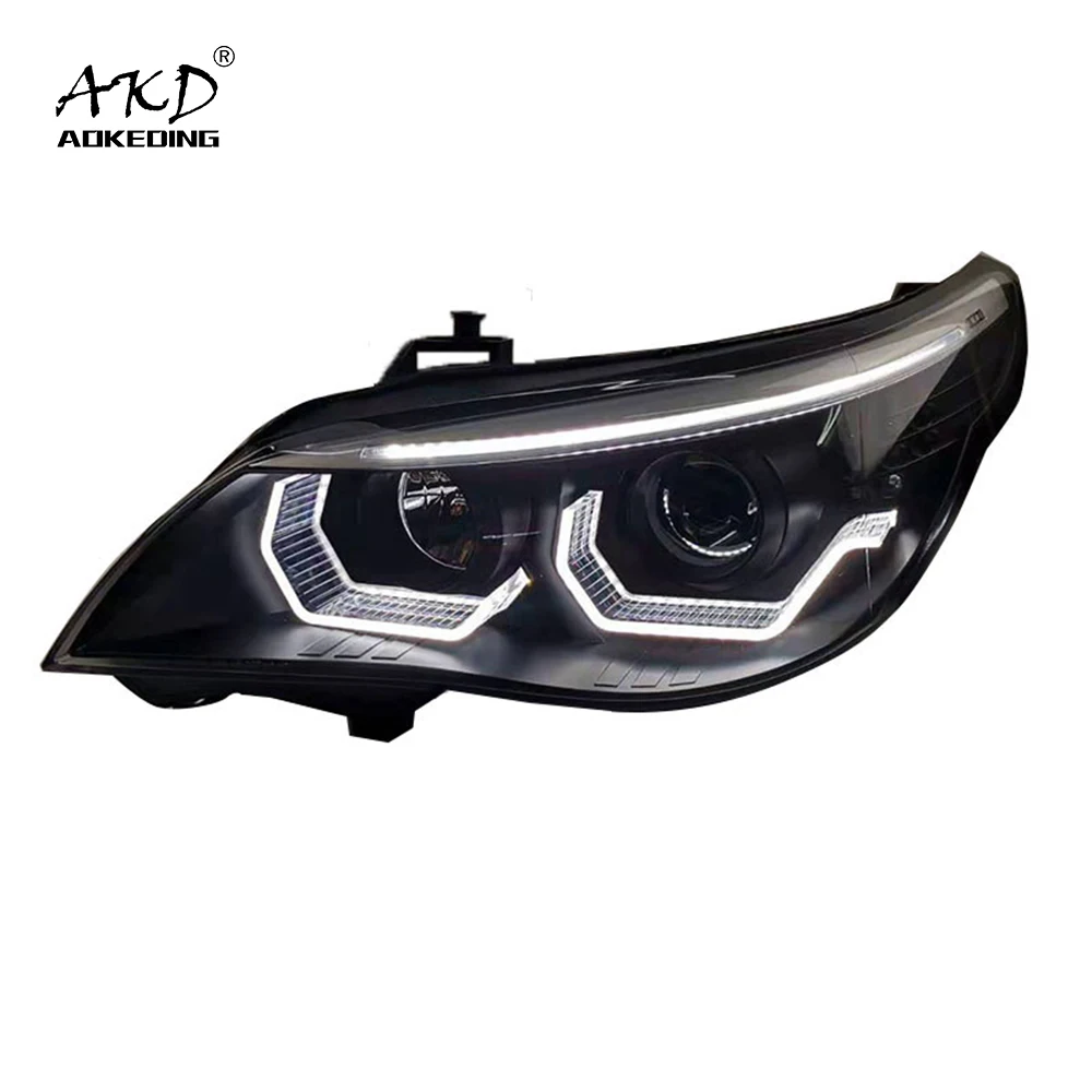 AKD Car Styling for BMW E60 2003-2010 Headlight 523i 530i Angel Eye LED Headlight DRL Hid Bi Xenon Auto Accessories
AKD Car Styling for BMW E60 2003-2010 Headlight 523i 530i Angel Eye LED Headlight DRL Hid Bi Xenon Auto Accessories
