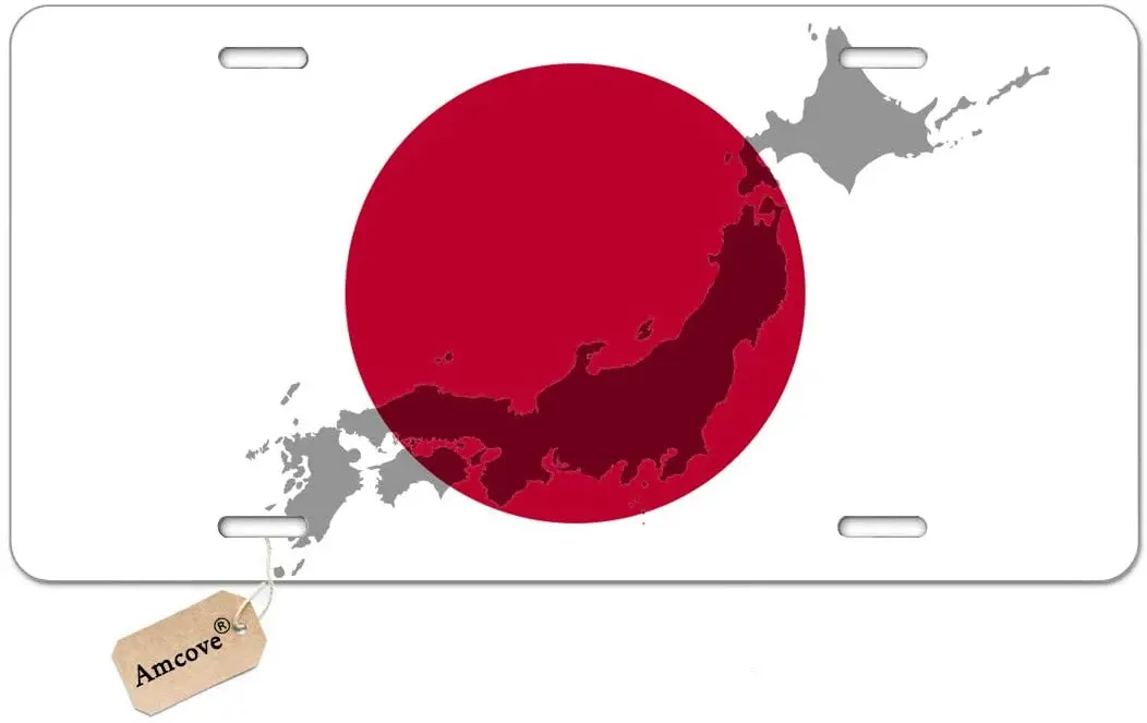 Amcove License Plate Japan Flag and map Decorative Car Front License Plate,Vanity Tag,Metal Car Plate,Aluminum Novelty License P
Amcove License Plate Japan Flag and map Decorative Car Front License Plate,Vanity Tag,Metal Car Plate,Aluminum Novelty License P