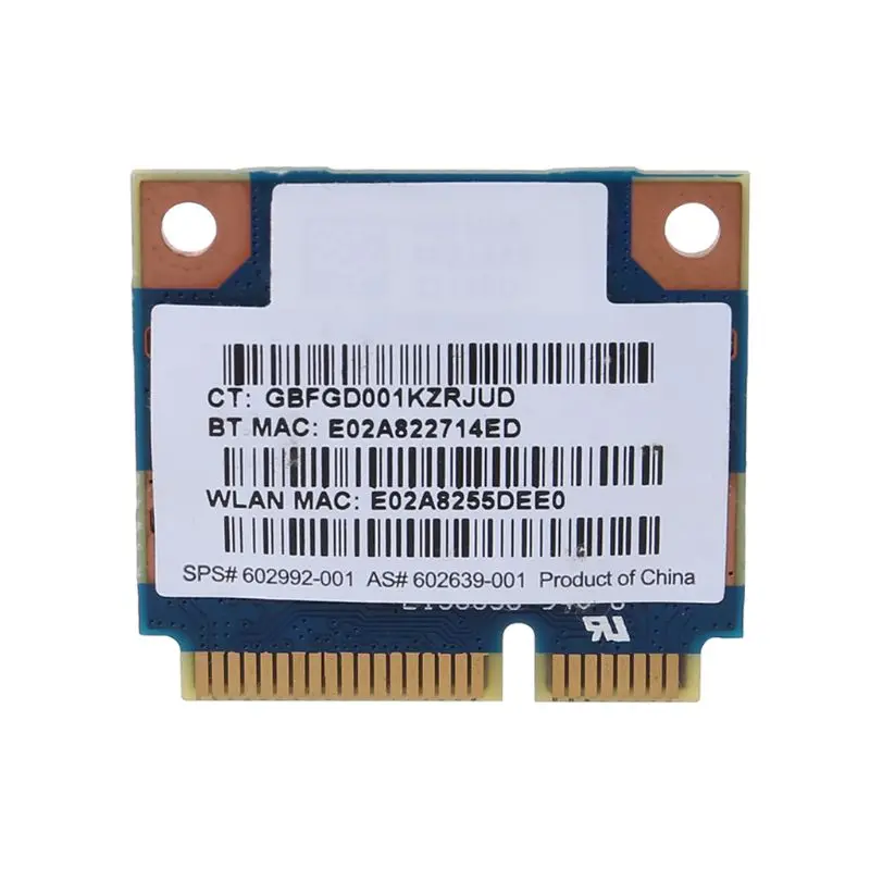 Wireless WiFi Card Bluetooth 3.0 4520s WLAN Mini PCIexpress for hp RT3090BC4 ProBook
Wireless WiFi Card Bluetooth 3.0 4520s WLAN Mini PCIexpress for hp RT3090BC4 ProBook