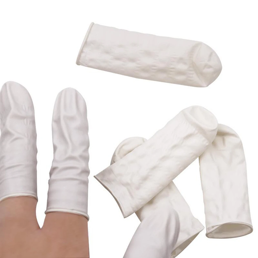 800 Pcs Disposable Fingertips Protector Gloves Rubber Non-slip Finger Cover Cots white Durable Nail Art Tool
800 Pcs Disposable Fingertips Protector Gloves Rubber Non-slip Finger Cover Cots white Durable Nail Art Tool