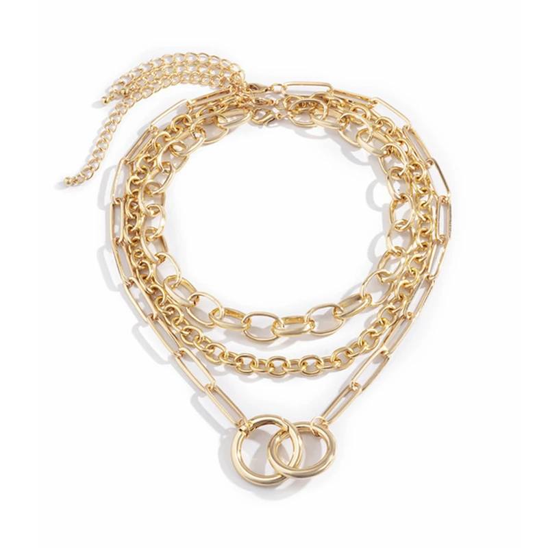 Early Han 2021 new personality fashion initial necklace sexy cheap neck chain necklace double ring multilayer chain
Early Han 2021 new personality fashion initial necklace sexy cheap neck chain necklace double ring multilayer chain