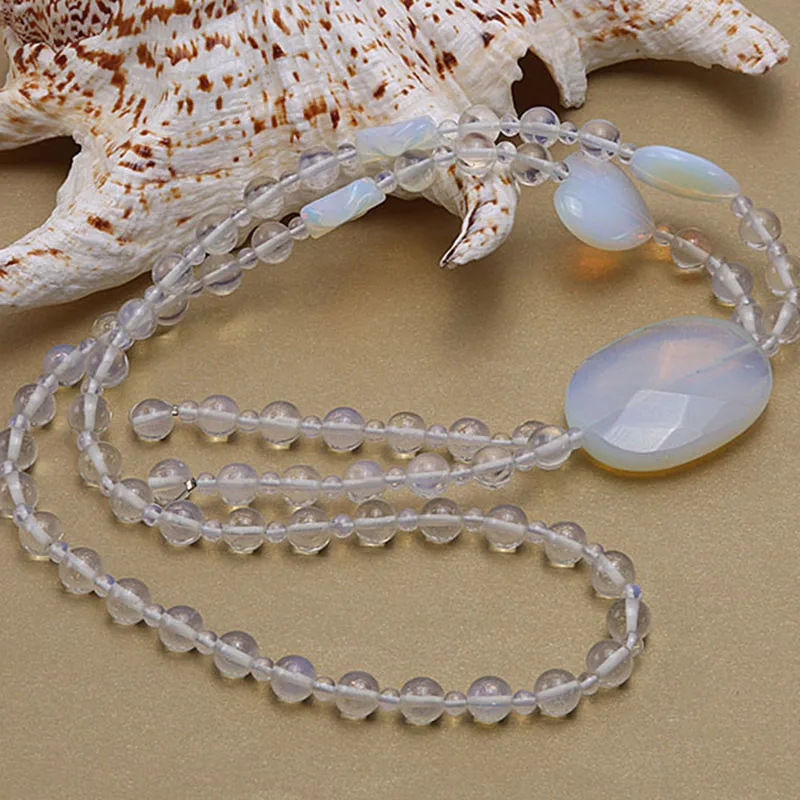 JYX Natural Stone 4-8mm Moonstone Beads Necklace Lover's Stone Unique Glow Jewelry for Women Girl
JYX Natural Stone 4-8mm Moonstone Beads Necklace Lover's Stone Unique Glow Jewelry for Women Girl