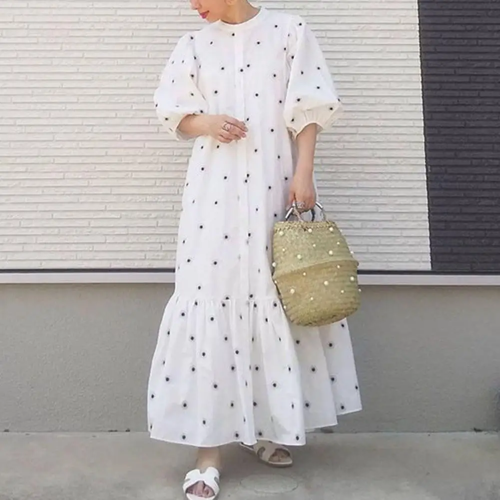 Женское винтажное платье в горошек, желтое платье с воротником-стойкой, коротким рукавом-фонариком и принтом в горошек, удобная повседневна...
Женское винтажное платье в горошек, желтое платье с воротником-стойкой, коротким рукавом-фонариком и принтом в горошек, удобная повседневна...