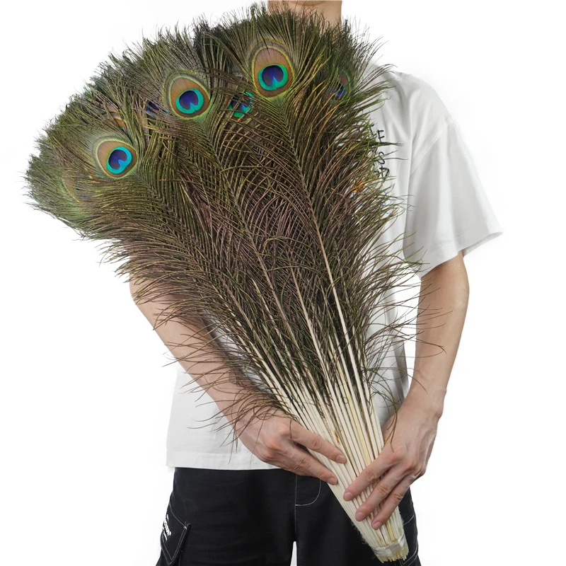 100 шт./лот натуральные перья павлина для одежды, поделки, Длинные большие перья, украшение для павлина, шлейфы, «сделай сам», аксессуары для в... 
100 шт./лот натуральные перья павлина для одежды, поделки, Длинные большие перья, украшение для павлина, шлейфы, «сделай сам», аксессуары для в...