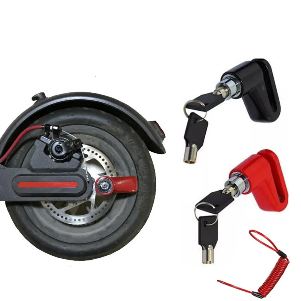 Electric Scooter Wheels Disc Brakes Lock For Xiaomi M365 Scooters Bicycles Motorcycles Anti-Theft Lock With Steel Wire Parts
Electric Scooter Wheels Disc Brakes Lock For Xiaomi M365 Scooters Bicycles Motorcycles Anti-Theft Lock With Steel Wire Parts
