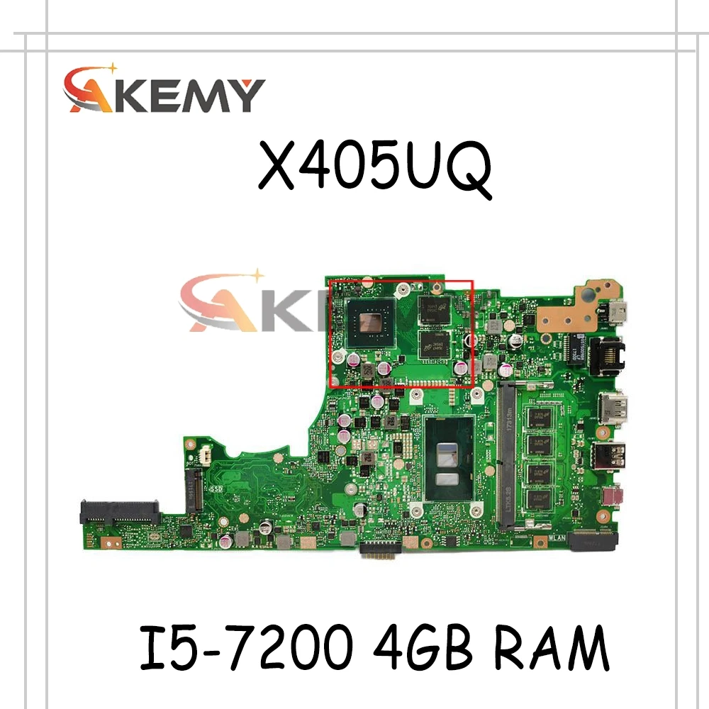 Akemy X405UQ Mainboard REV 2.1 For Asus X405U X405UN X405UR X405URR X405URP X405UF Laotop Motherboard W/ I5-7200 4GB RAM 2GB-GPU
Akemy X405UQ Mainboard REV 2.1 For Asus X405U X405UN X405UR X405URR X405URP X405UF Laotop Motherboard W/ I5-7200 4GB RAM 2GB-GPU