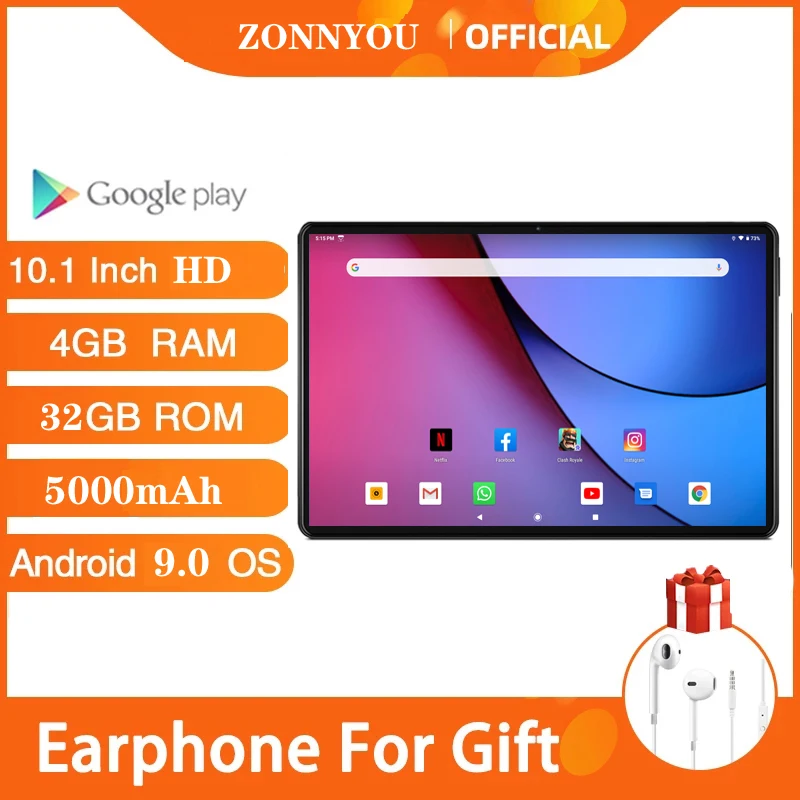 New Arrival Tablets 10 Inch Octa Core 4GB RAM 32GB ROM 4G FDD LTE 5.0MP Camera Bluetooth Android 9.0 GPS WiFi Pads 10.1 
New Arrival Tablets 10 Inch Octa Core 4GB RAM 32GB ROM 4G FDD LTE 5.0MP Camera Bluetooth Android 9.0 GPS WiFi Pads 10.1