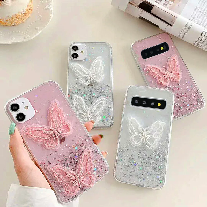 Glitter Butterfly Soft Shockproof Phone Case For iPhone 12 Mini 11 Pro Max XS Max XR X 7 8 Plus Xiaomi 9 note10 Cute Shell
Glitter Butterfly Soft Shockproof Phone Case For iPhone 12 Mini 11 Pro Max XS Max XR X 7 8 Plus Xiaomi 9 note10 Cute Shell