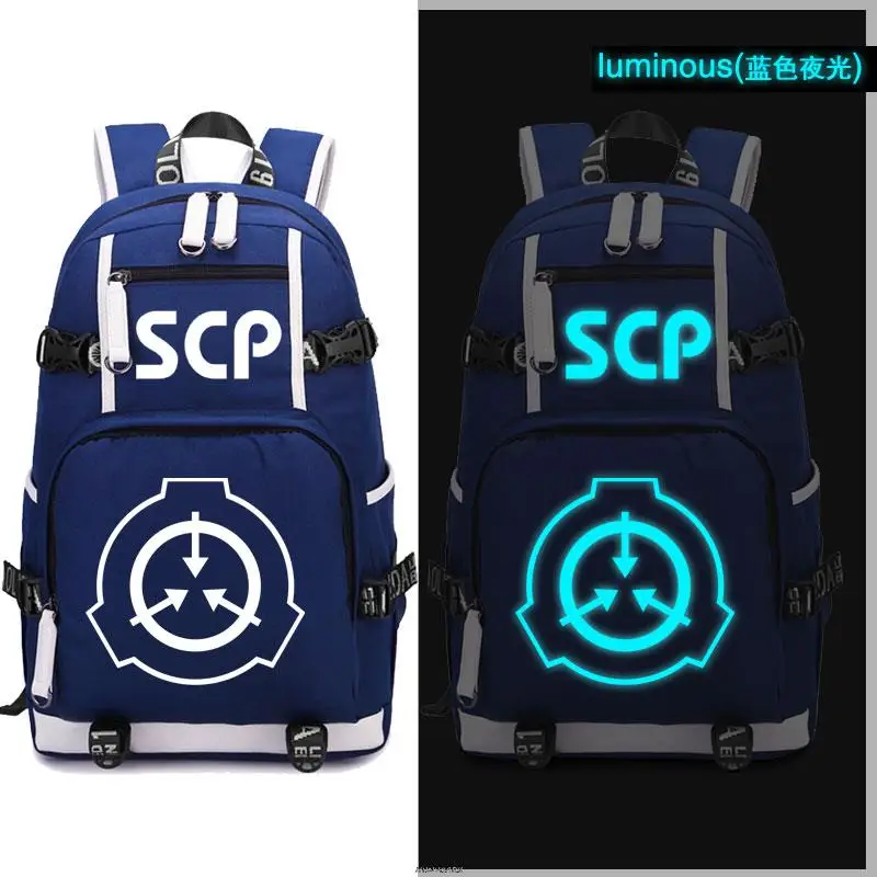 Защищающий рюкзак SCP Secure черный для книг школьные сумки с мультяшным рисунком