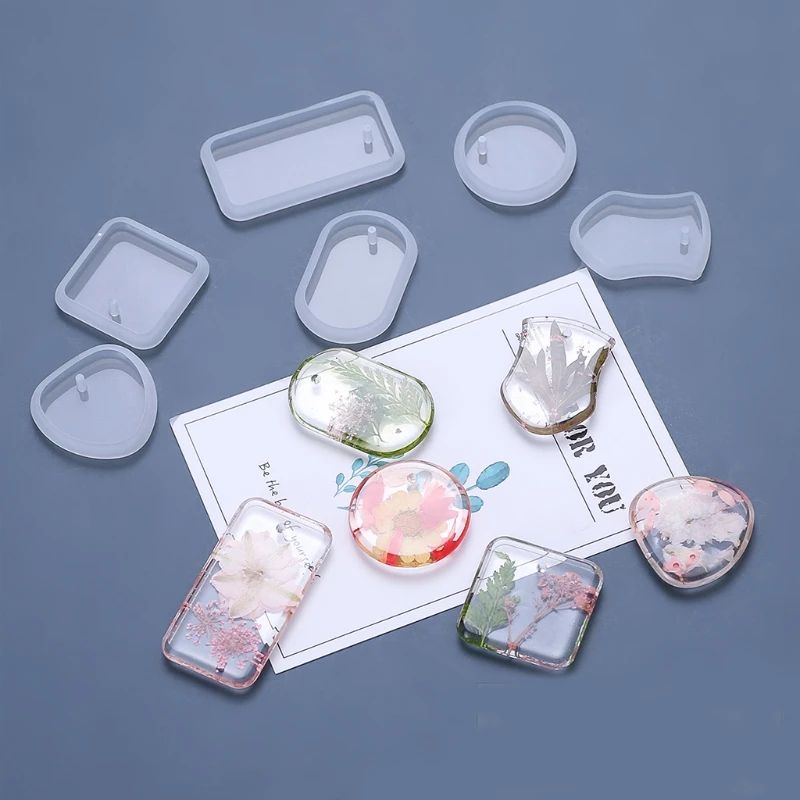 Hanging Listed Resin Mold Geometric Shape Irregular Rectangular Circle Pendant Silicone Mould DIY Crafts Jewelry Mold
Hanging Listed Resin Mold Geometric Shape Irregular Rectangular Circle Pendant Silicone Mould DIY Crafts Jewelry Mold