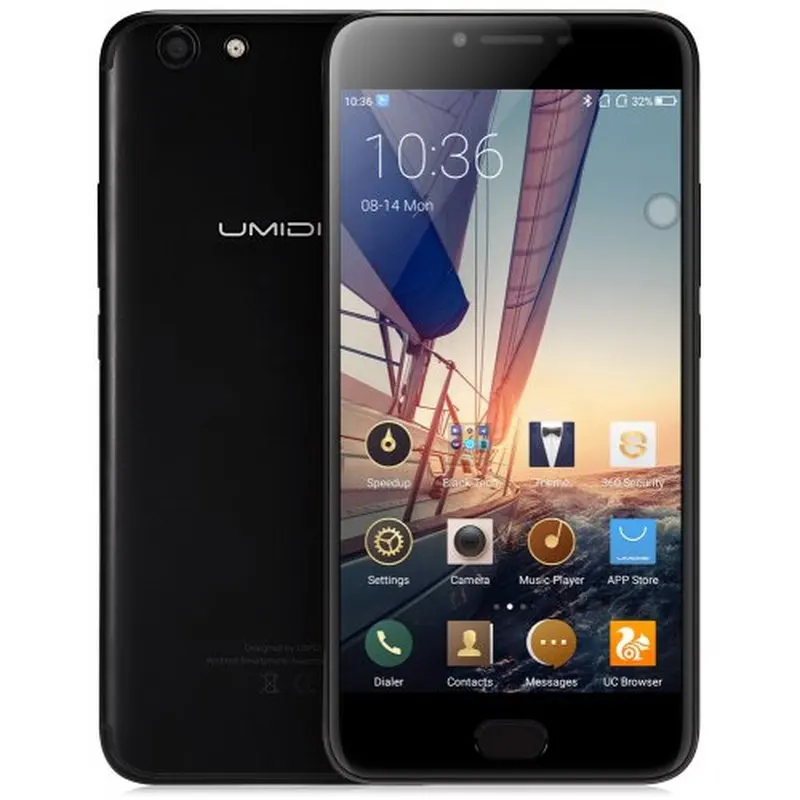 Смартфон UMIDIGI C NOTE 2 4 Гб ОЗУ 64 ПЗУ 5 дюйма Android 7 0 Восьмиядерный MTK6750T 1 ГГц 4000 мАч