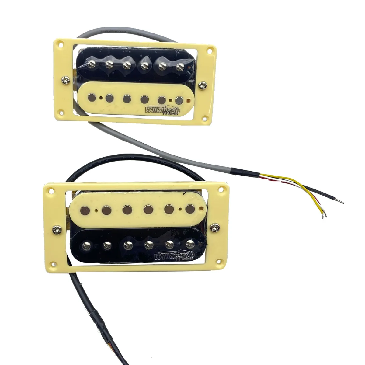 Dopro качественный набор из 2 пикапов Wilkinson Lic Zebra Humbucker с кольцом для пикапа