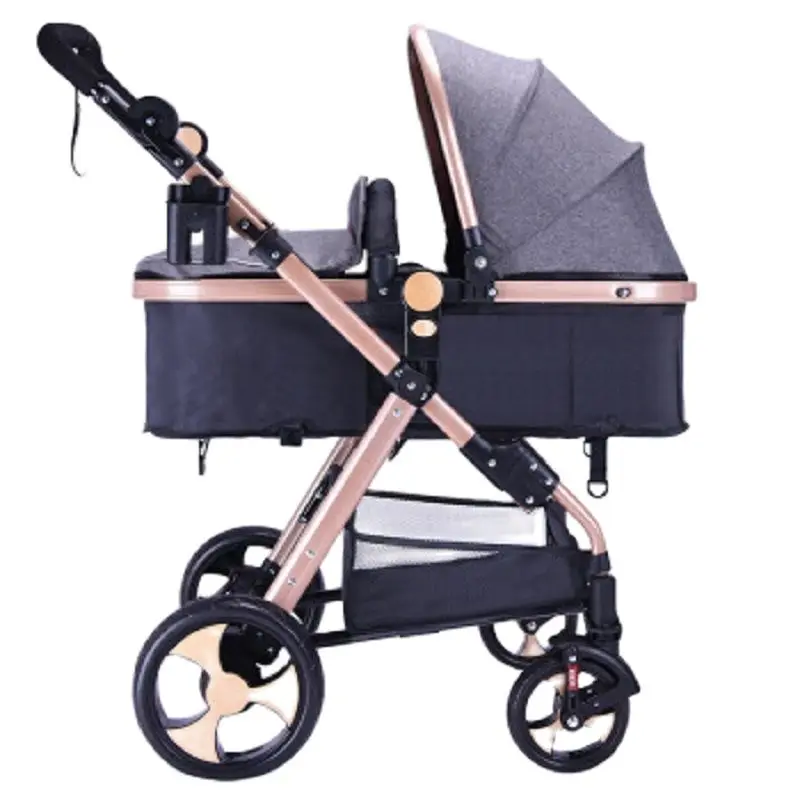 Ultra-light portable baby stroller can sit reclining folding shock absorber can be on the plane baby stroller
Ultra-light portable baby stroller can sit reclining folding shock absorber can be on the plane baby stroller