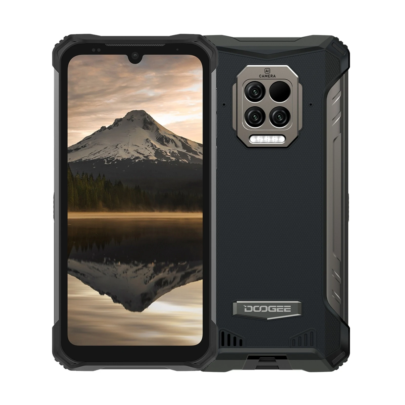 Смартфон DOOGEE S86 Pro защищенный 128 Гб ПЗУ 8 ГБ ОЗУ Android 10 Восьмиядерный процессор Helio P60