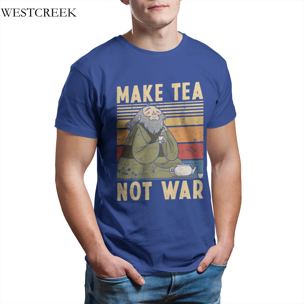 Wholesale Men's T-Shirt Make Tea Not War printing Funny Cool Hip-Hop Custom T-Shirt 42628
Wholesale Men's T-Shirt Make Tea Not War printing Funny Cool Hip-Hop Custom T-Shirt 42628