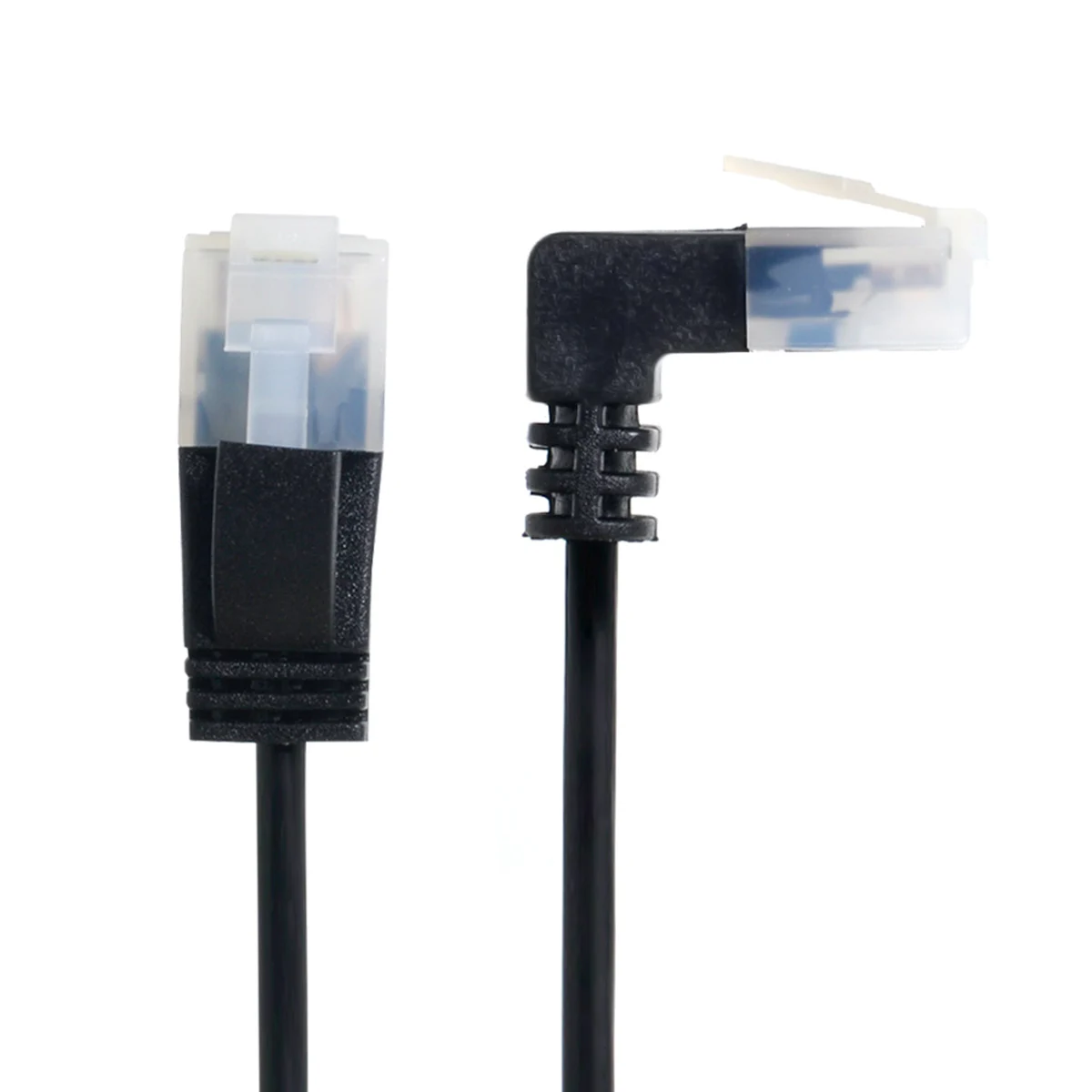 CY Ultra Slim Cat6 Ethernet Cable RJ45 Up Angled to Straight UTP Network Cable Patch Cord 90 Degree Cat6a Lan
CY Ultra Slim Cat6 Ethernet Cable RJ45 Up Angled to Straight UTP Network Cable Patch Cord 90 Degree Cat6a Lan