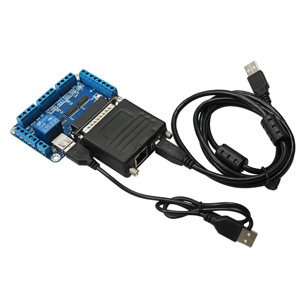 ЧПУ MACH3 MPG USB для параллельного порта LPT конвертер адаптер 6 осей