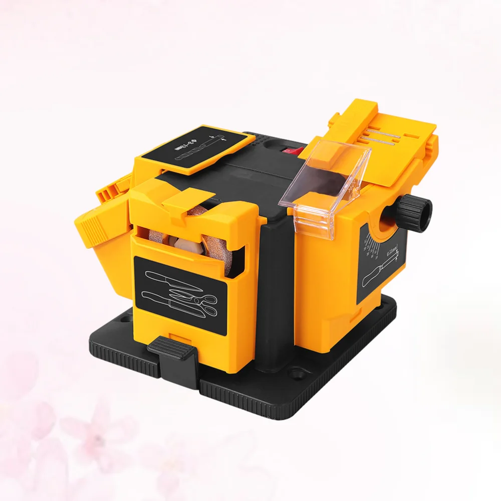 96W Multifunction Sharpener Electric Drill Sharpening Machine Kitchen Sharper Grinding Sharpener with Plug
96W Multifunction Sharpener Electric Drill Sharpening Machine Kitchen Sharper Grinding Sharpener with Plug