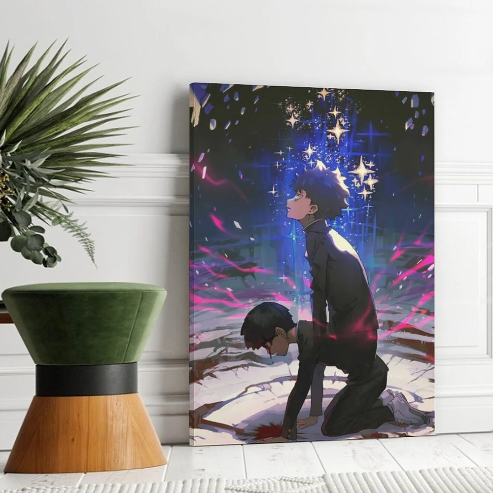 HD Printed Mobu Canvas Painting Wall Art Mob Psycho 100 Anime Poster Home Decor For Bedroom Modular Comic Roles Pictures Frame
HD Printed Mobu Canvas Painting Wall Art Mob Psycho 100 Anime Poster Home Decor For Bedroom Modular Comic Roles Pictures Frame