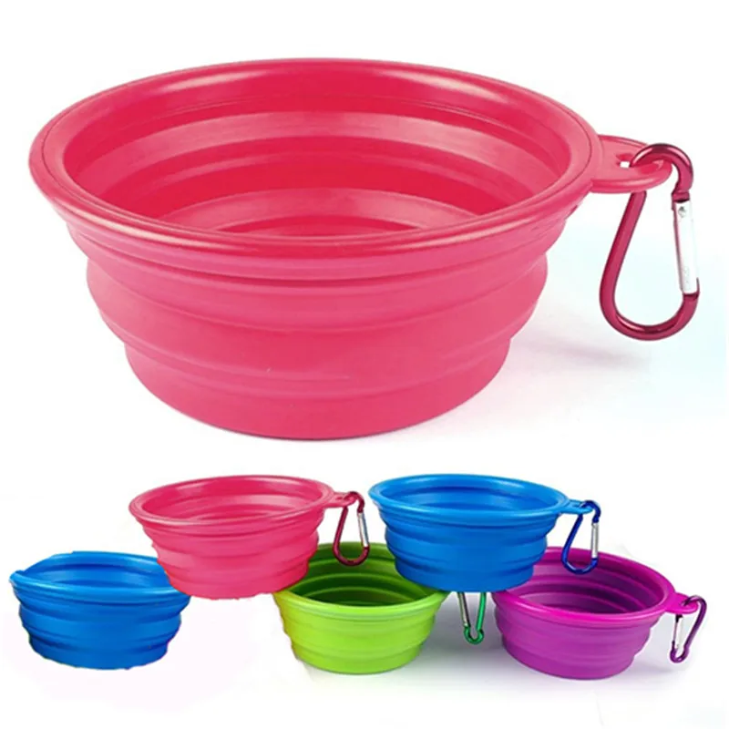 Foldable Dog Cat Pet Travel Food Feeding Bowl Water Dish Portable Silicone Bowl 
Foldable Dog Cat Pet Travel Food Feeding Bowl Water Dish Portable Silicone Bowl