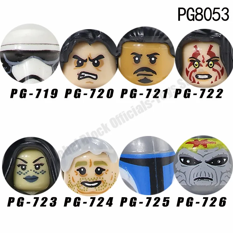 Конструктор PG8053 из фильма "Звездные войны", фигурки мини-героев, детские развивающие сборные игрушки, подарки на день рождения
Конструктор PG8053 из фильма "Звездные войны", фигурки мини-героев, детские развивающие сборные игрушки, подарки на день рождения