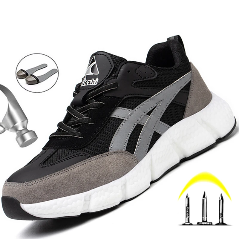 High Quality Construction Shoes Men's Work Boot Anti-smashing Safety Shoes With Steel Toe Protective Safety Boots Men's Footwear
High Quality Construction Shoes Men's Work Boot Anti-smashing Safety Shoes With Steel Toe Protective Safety Boots Men's Footwear