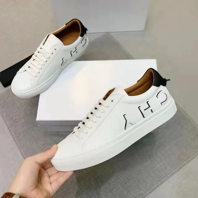 

2021 Men's Genuine Leather Paris luxury sports shoes running shoes fashion sneakers Flat shoes Casual Loafers Driving shoes