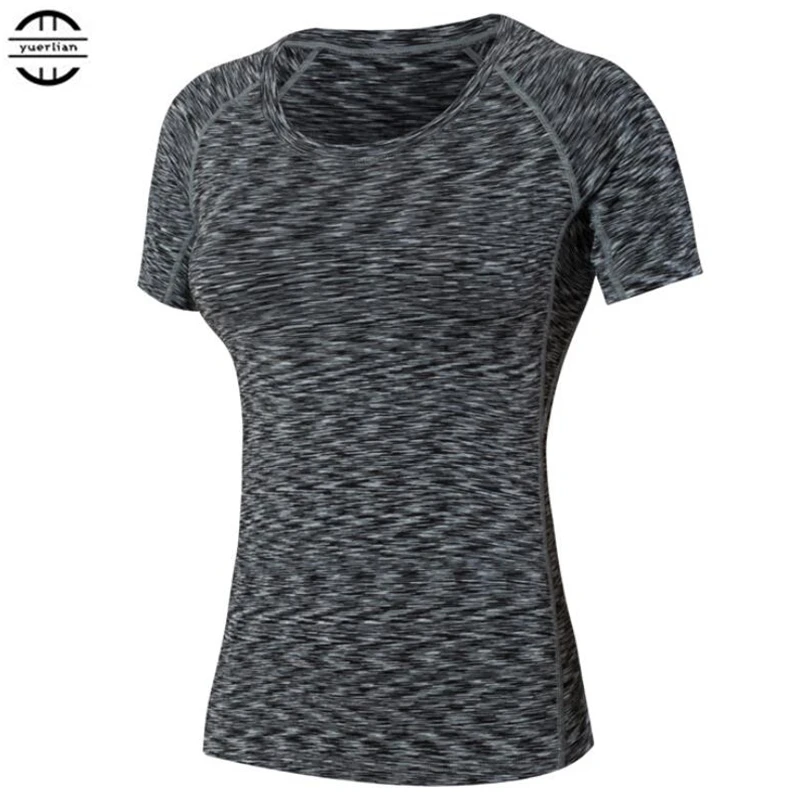 

Women Girl‘s Pro Wicking&Quick Drying T-Shirt,Elastin Compression Tight Slim Short Sleeve Shirts,Slim&Anti Wrinkle Fitness Tops