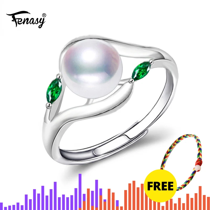 FENASY freshwater pearl cute ring 925 Sterling Silver Ring cultured Real Pearl Rings For Women Wedding 2018 new Emerald Ring
FENASY freshwater pearl cute ring 925 Sterling Silver Ring cultured Real Pearl Rings For Women Wedding 2018 new Emerald Ring