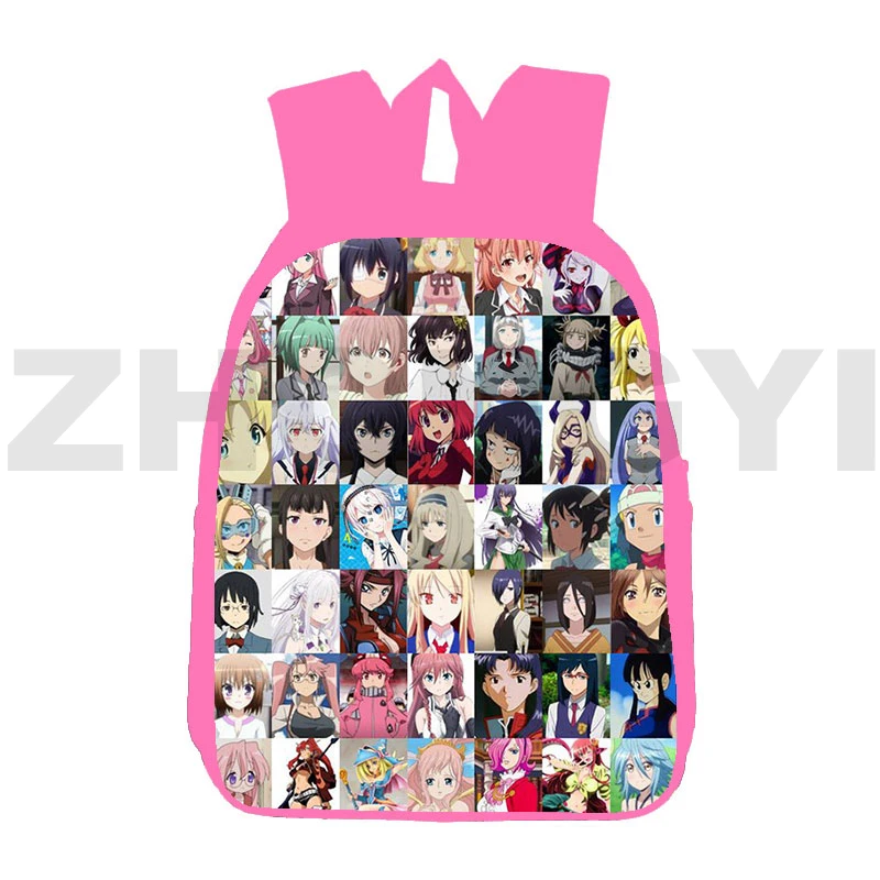 Fashion 3D Cartoon Hentai Bag Pink Anime Senpai Children Kawaii Ahegao Backpacks for School Teenagers Girls 12/16 Inch Book Bag
Fashion 3D Cartoon Hentai Bag Pink Anime Senpai Children Kawaii Ahegao Backpacks for School Teenagers Girls 12/16 Inch Book Bag