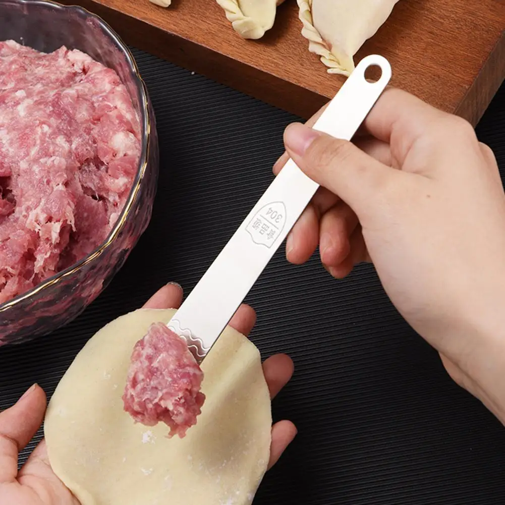 Good Dumpling Stuffing Spoon Eco-friendly Durable Dumpling Stuffing Shovel Ravioli Stuffing Spoon Spatula Cooking Gadget
Good Dumpling Stuffing Spoon Eco-friendly Durable Dumpling Stuffing Shovel Ravioli Stuffing Spoon Spatula Cooking Gadget