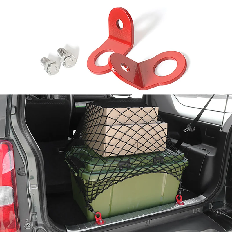 Metal Car Tail Rear Trunk Cargo Luggage Net Lock Hook Floor Hooks for Suzuki Jimny 2007-2017 Interior Car Accessories
Metal Car Tail Rear Trunk Cargo Luggage Net Lock Hook Floor Hooks for Suzuki Jimny 2007-2017 Interior Car Accessories