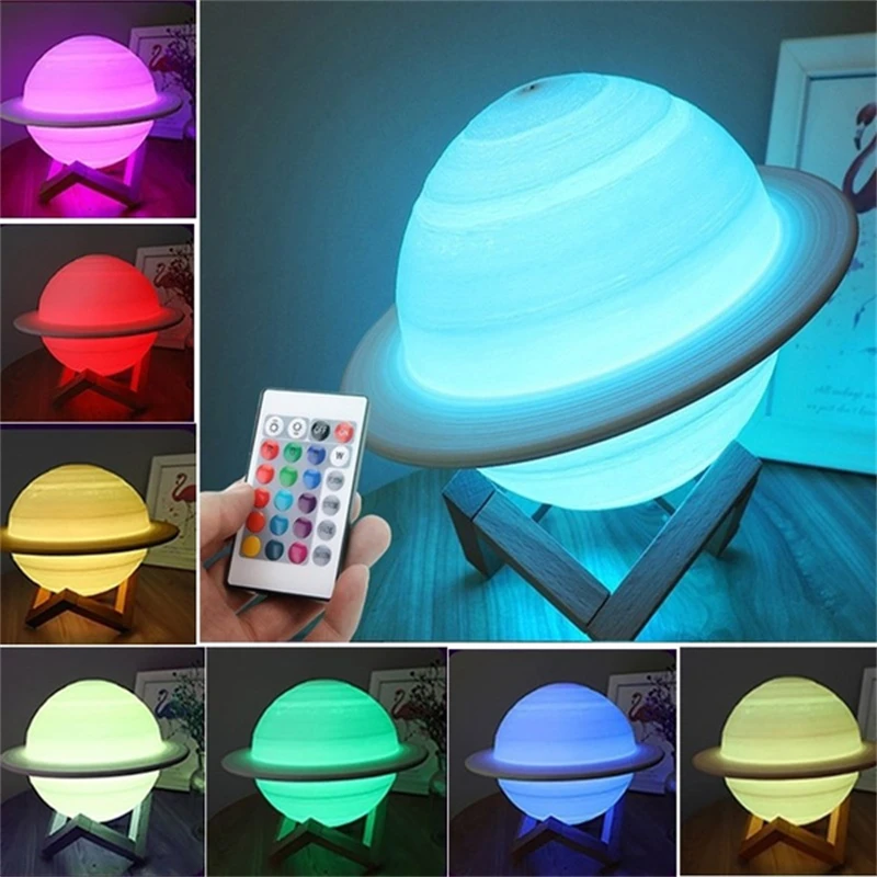 Яркий светодиодный ночсветильник с USB-зарядкой, 16 цветов, с пультом ДУ 
Яркий светодиодный ночсветильник с USB-зарядкой, 16 цветов, с пультом ДУ