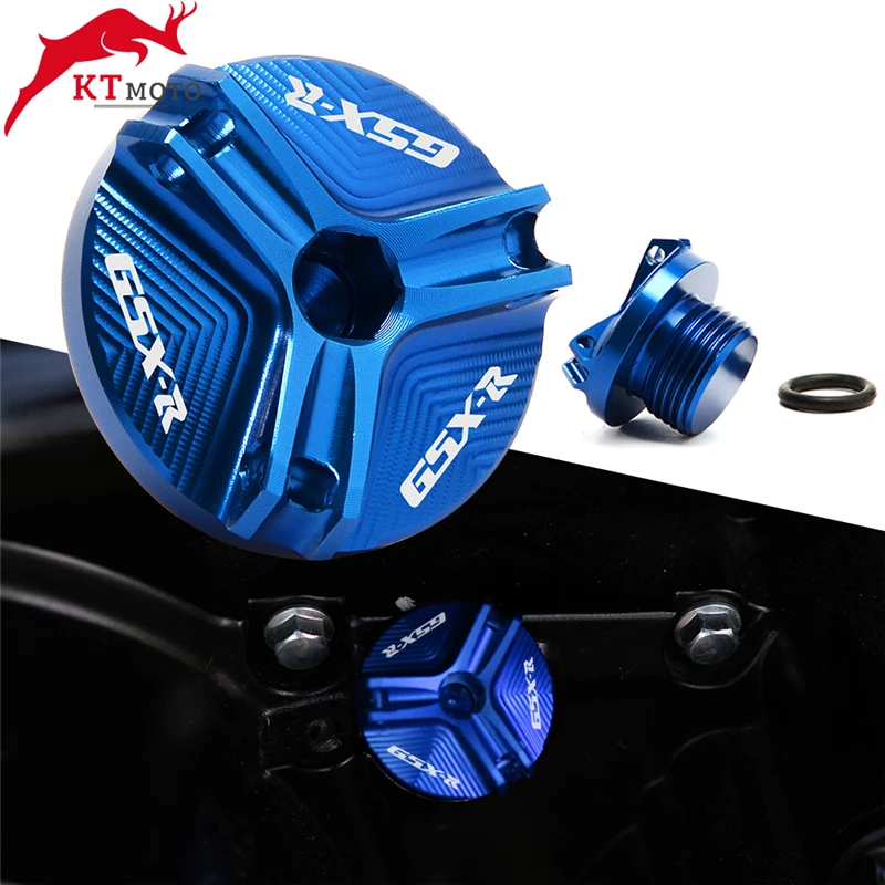 Винт крышки фильтра масла двигателя для Suzuki GSXR GSX R 600 750 1000 R/X gsx r1000 2003 2021|Накладки и