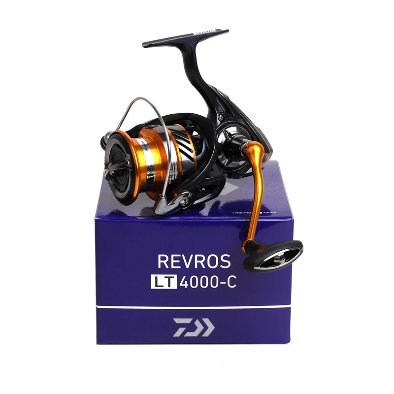 Daiwa REVROS LT Spinning fishing reel Aluminum Handle Saltwater Fishing Tackle Made in Vietnam Gear Ratio5.1/5.2/5.3 Max 5~12KG
Daiwa REVROS LT Spinning fishing reel Aluminum Handle Saltwater Fishing Tackle Made in Vietnam Gear Ratio5.1/5.2/5.3 Max 5~12KG