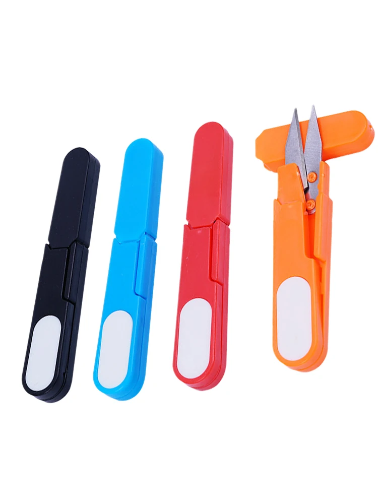 Portable Fishing Line Scissor U Shape Scissor Beading Thread Cutter with Cap Non-Slip Sewing Scissor Cutting Tools Dropshipping
Portable Fishing Line Scissor U Shape Scissor Beading Thread Cutter with Cap Non-Slip Sewing Scissor Cutting Tools Dropshipping