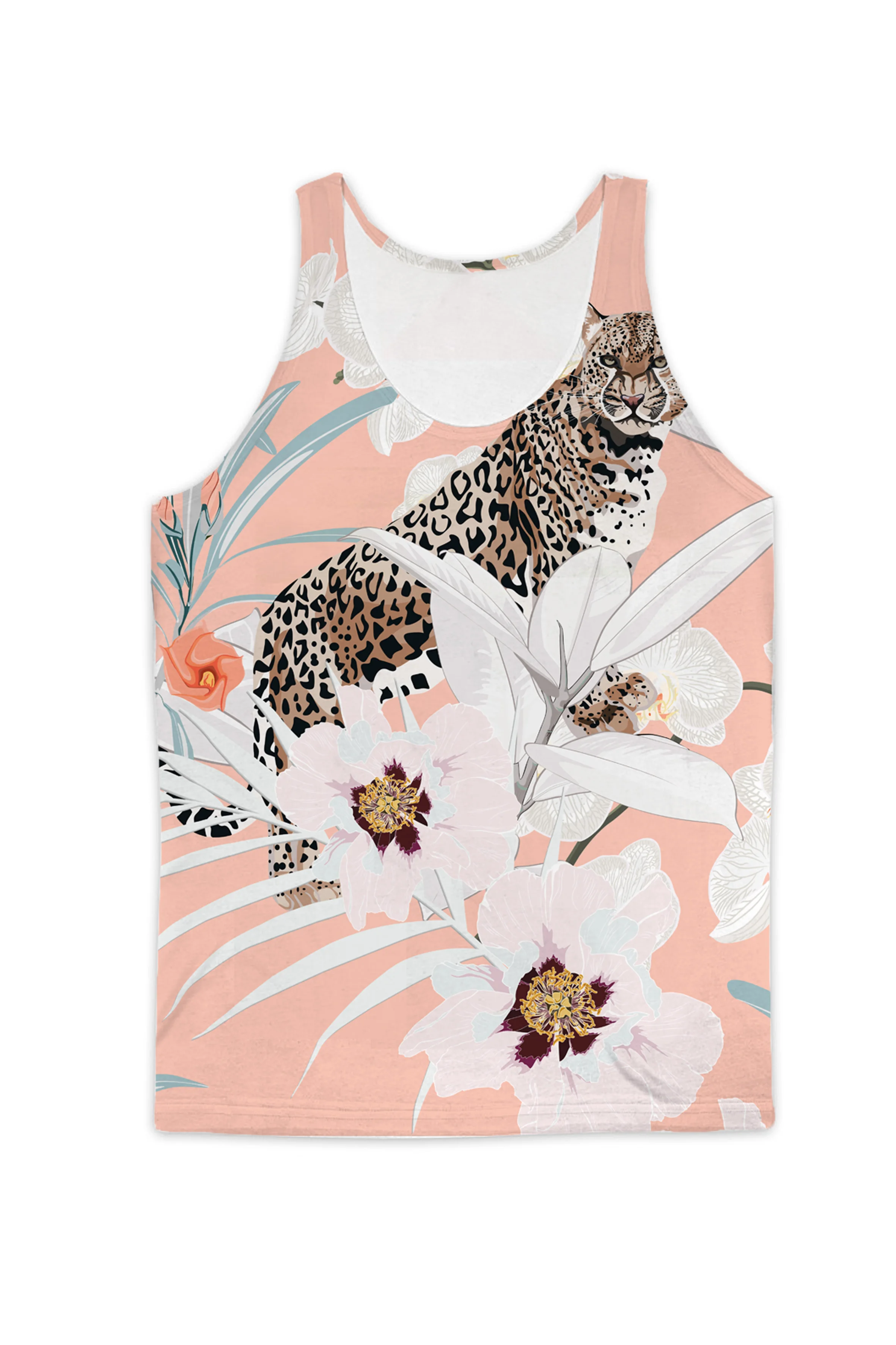 Реальный американский размер цветочный и Леопардовый сублимационный принт майка-размера плюс 
Реальный американский размер цветочный и Леопардовый сублимационный принт майка-размера плюс