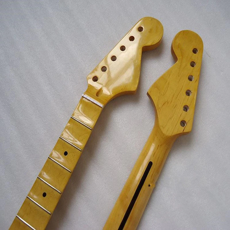 ST Electric Guitar Fully Grooved Fingerboard Neck Lemon Yellow DIY Electric Guitar Accessories
ST Electric Guitar Fully Grooved Fingerboard Neck Lemon Yellow DIY Electric Guitar Accessories