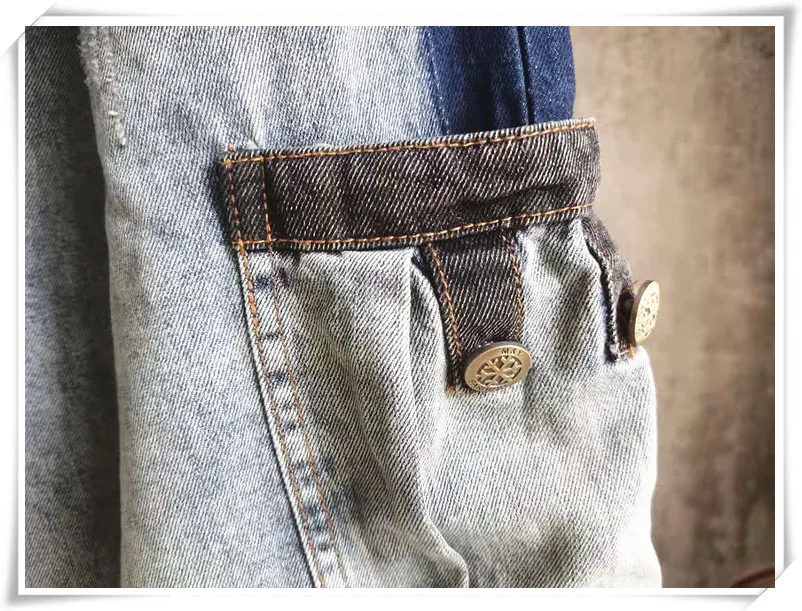 LYUZHE LYUZHE Side Stripe Denim Trousers Women 2021 Autumn Patchwork Harem Pants Elastic Waist Hole Female Denim Pants QDY217
LYUZHE LYUZHE Side Stripe Denim Trousers Women 2021 Autumn Patchwork Harem Pants Elastic Waist Hole Female Denim Pants QDY217