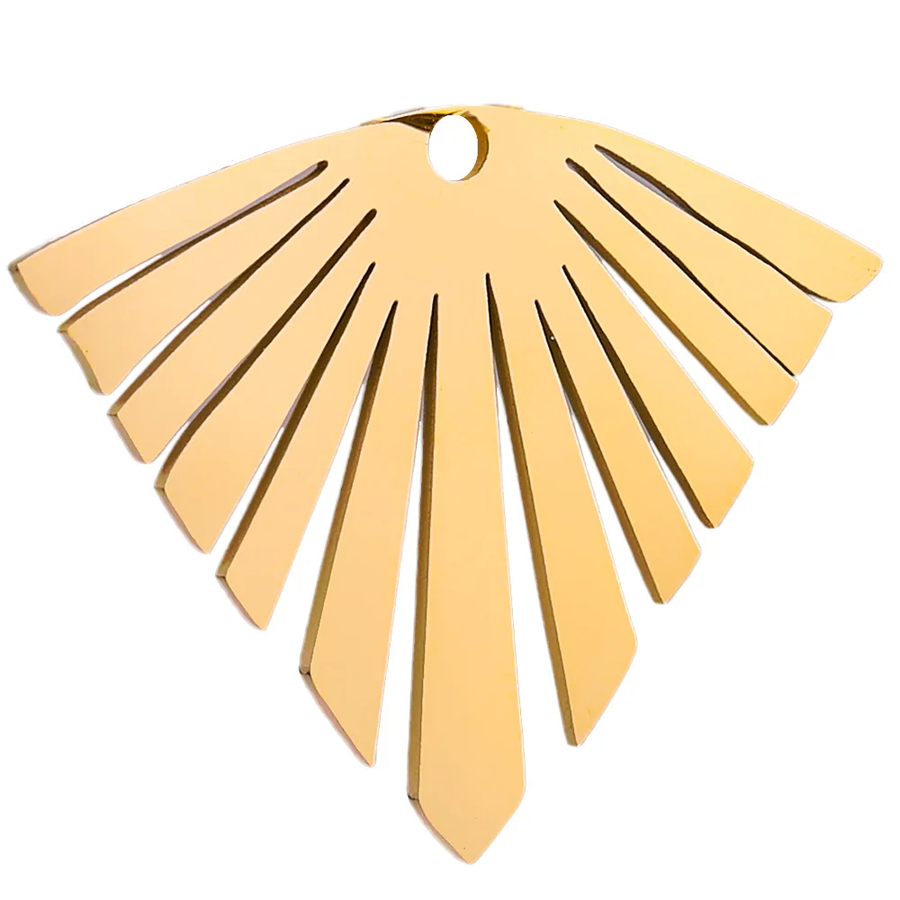 5pcs Lot Stainless Steel Sector Bohemia Earrings Charms Pendants DIY Connectors Dangle Earring Necklace Making Supplies Bulk
5pcs Lot Stainless Steel Sector Bohemia Earrings Charms Pendants DIY Connectors Dangle Earring Necklace Making Supplies Bulk