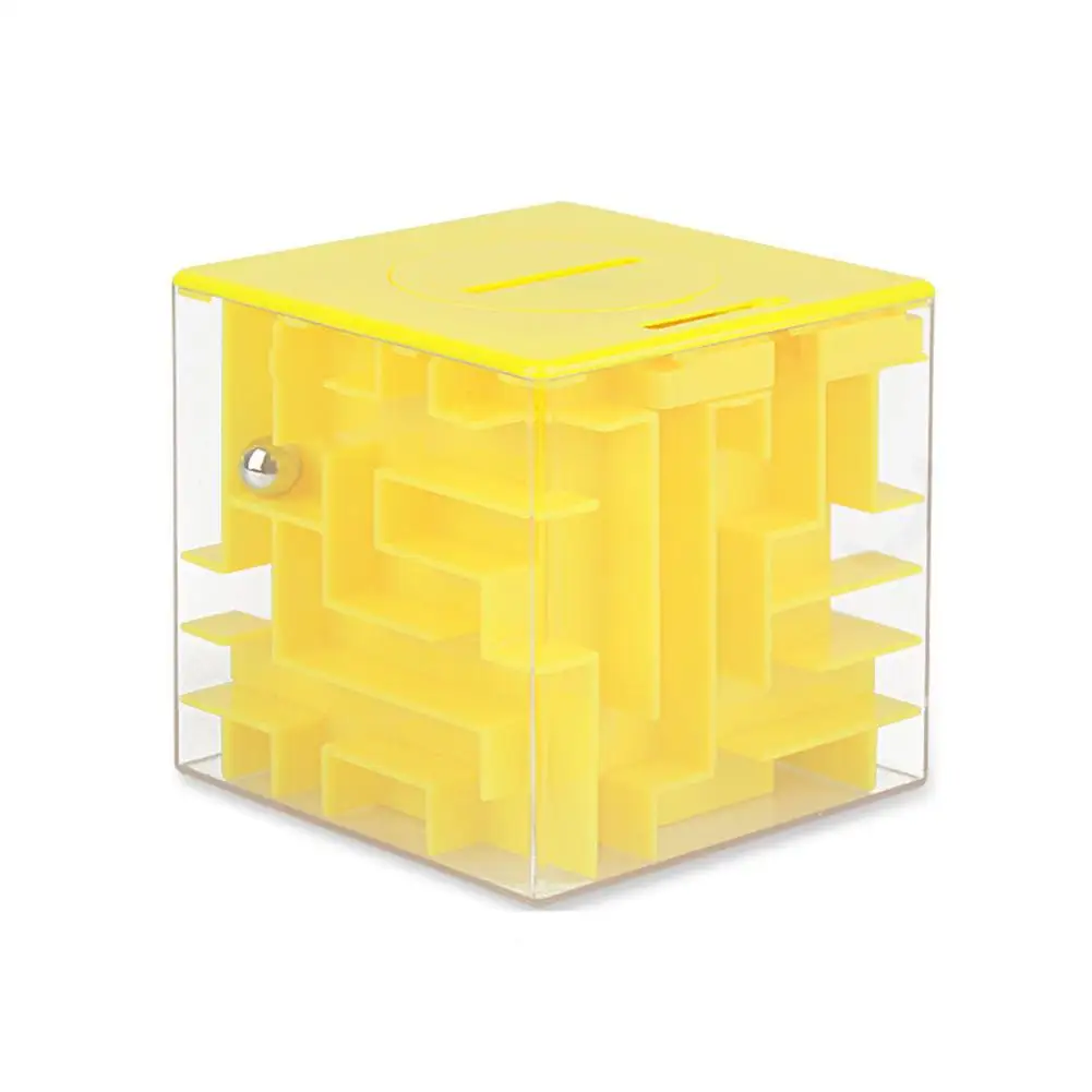 3d Cube Maze Money Bank Large Coin Collection Case Fun Brain Game Educational Toys For Children 
3d Cube Maze Money Bank Large Coin Collection Case Fun Brain Game Educational Toys For Children