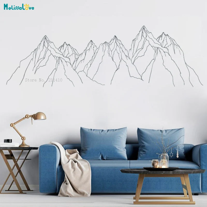 Geometric Deep Mountain Groups Wall Stickers Linears Home Art Decor Living Room Decals Removable Sofa Background YT6404
Geometric Deep Mountain Groups Wall Stickers Linears Home Art Decor Living Room Decals Removable Sofa Background YT6404