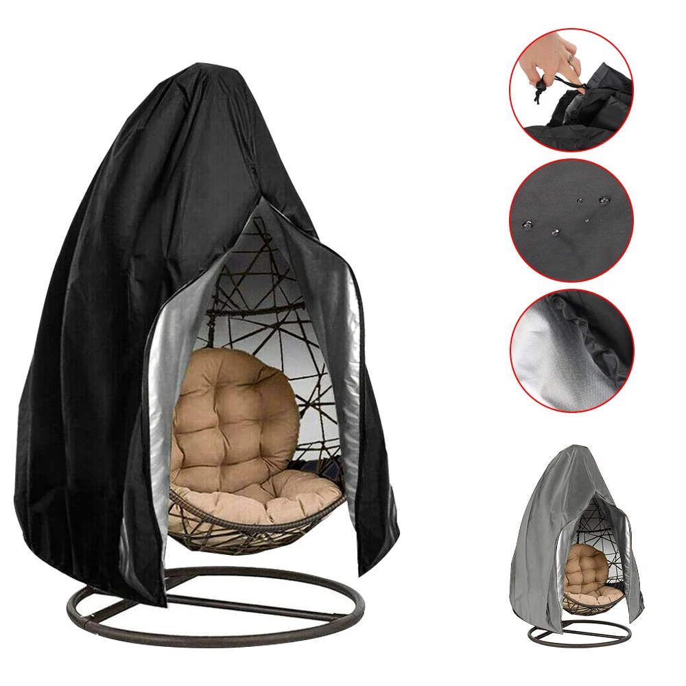 Garden Hanging Chair Cover Egg Swing Chair Dust Cover UV Protection Polyester Outdoor Waterproof Protector With Zipper 
Garden Hanging Chair Cover Egg Swing Chair Dust Cover UV Protection Polyester Outdoor Waterproof Protector With Zipper