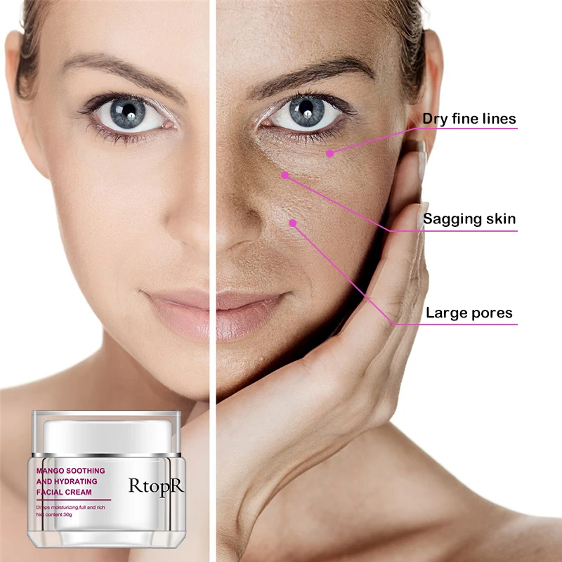 RtopR Face Cream Anti-Wrinkle Anti Aging Whitening Bright Moisturizing Liquid Tights Nourishing Shrink Pores Skin Care New | Красота и
