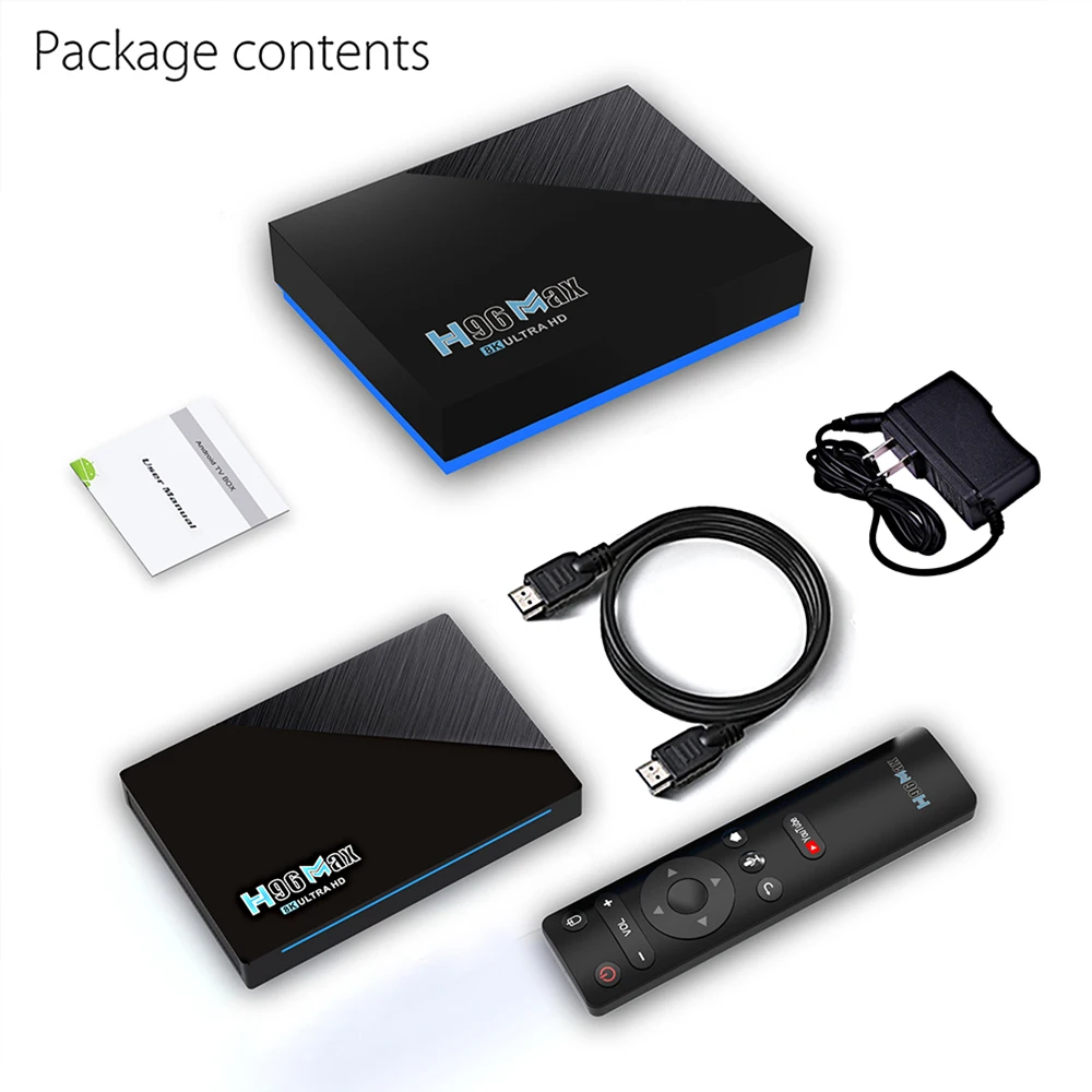 TV Box android 11 H96 MAX RK3566 8G 64GB 8K 2021 Smart TV Box LEMFO 2.4G 5.8G WIFI BT 4.0 Google Voice Set Top Box H96max 11.0
TV Box android 11 H96 MAX RK3566 8G 64GB 8K 2021 Smart TV Box LEMFO 2.4G 5.8G WIFI BT 4.0 Google Voice Set Top Box H96max 11.0
