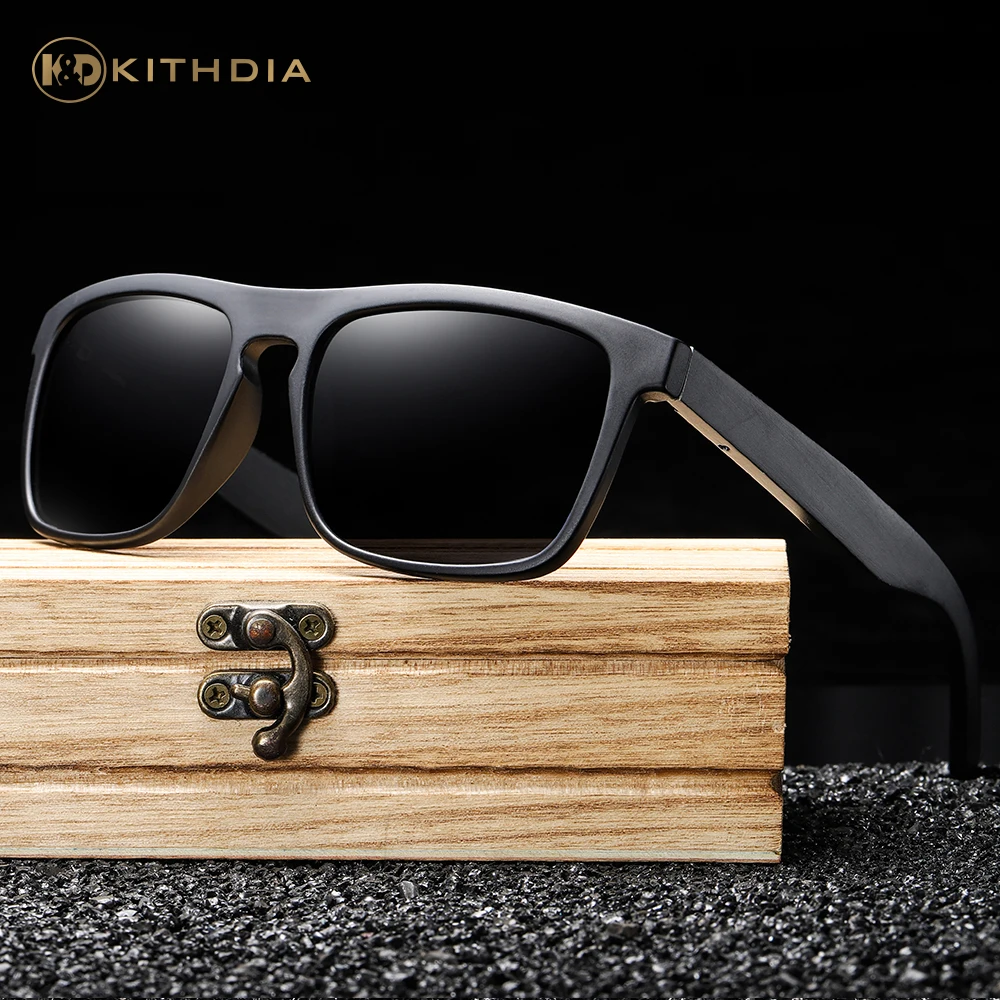 Kithdia Black Wooden Polarized Sunglasses for Men Bamboo Sunglasses Black UV400 Lenses Fashion Driving Shades S5523
Kithdia Black Wooden Polarized Sunglasses for Men Bamboo Sunglasses Black UV400 Lenses Fashion Driving Shades S5523