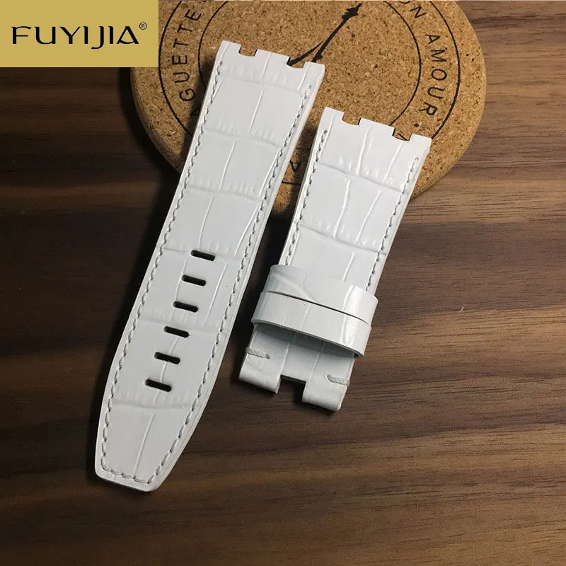Ремешок Женский из кожи аллигатора FUYIJIA, белый, часы с ремешком из крокодиловой кожи, ручная работа
Ремешок Женский из кожи аллигатора FUYIJIA, белый, часы с ремешком из крокодиловой кожи, ручная работа