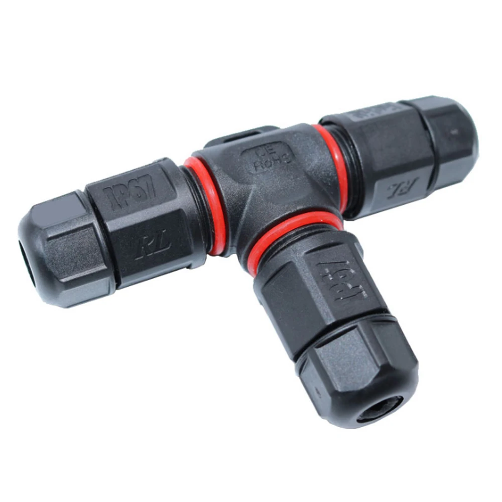 1Pcs IP67 3PIN T Type Waterproof Connector 250V 24A Quick Cable Gland Sleeve Connector
1Pcs IP67 3PIN T Type Waterproof Connector 250V 24A Quick Cable Gland Sleeve Connector
