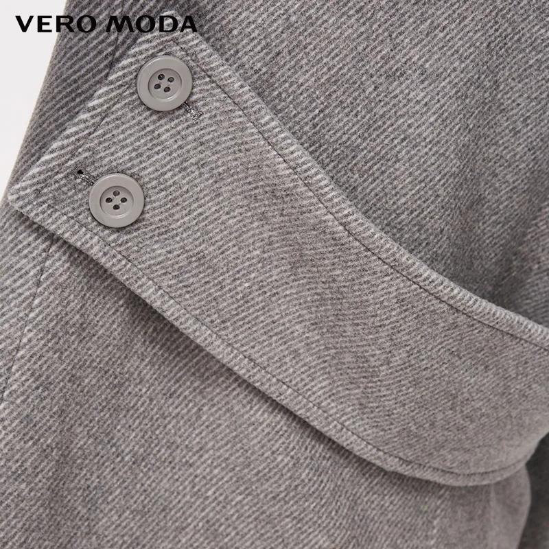 Vero Moda весеннее двубортное пальто воротник с отворотами куртка | 318327565 Женская